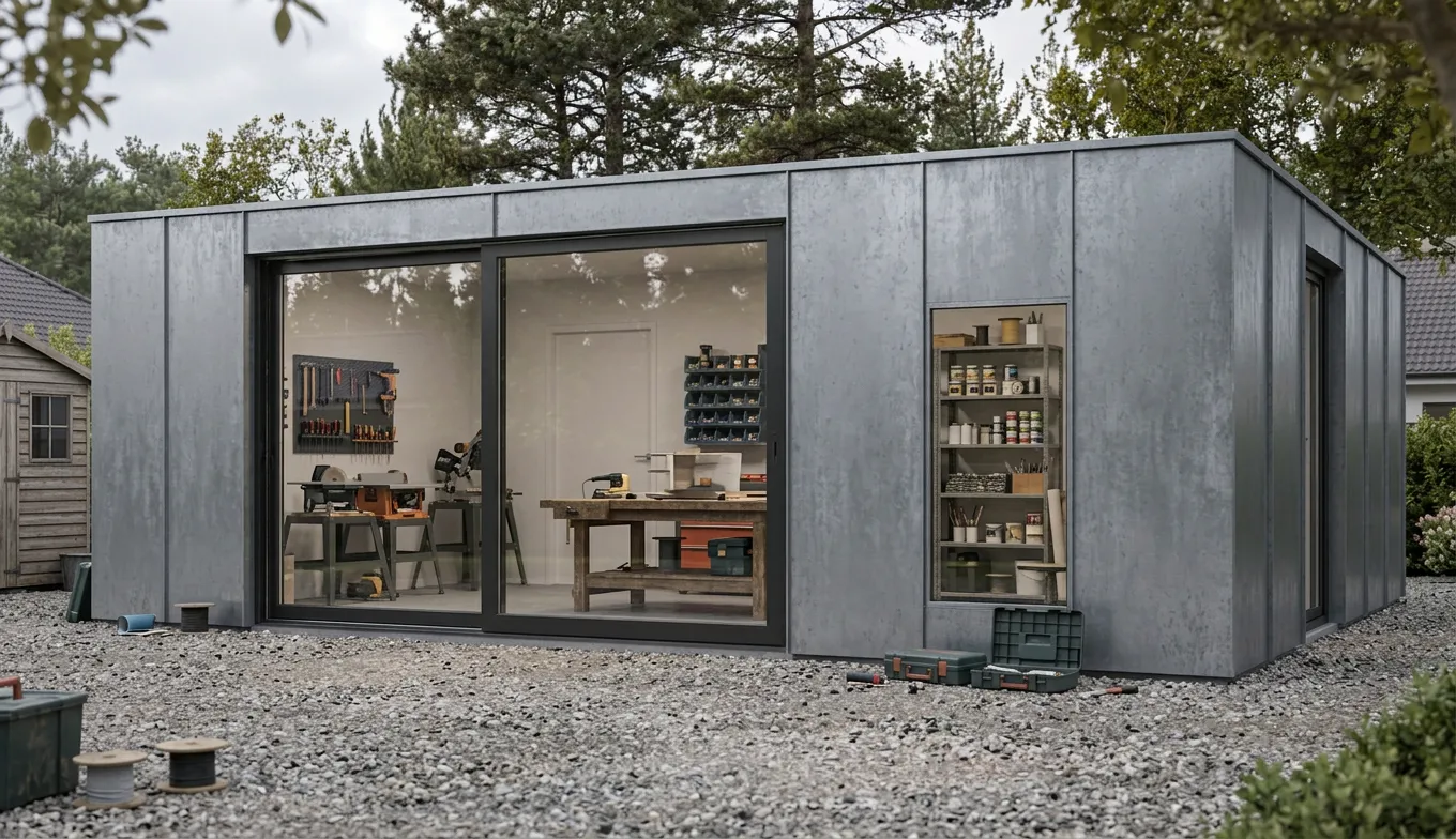 Atelier en ossature bois NØMA Lodge
