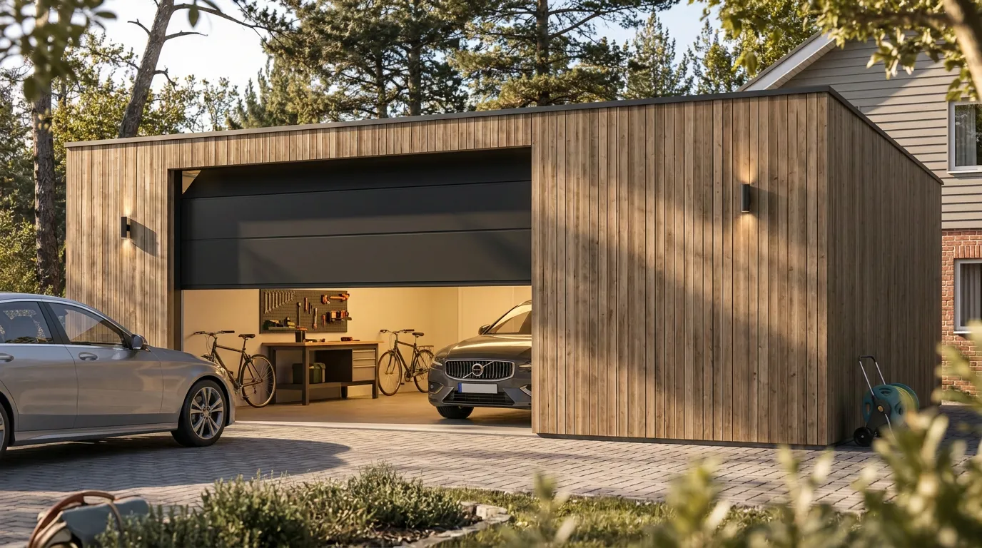 Garage en ossature bois NØMA Lodge